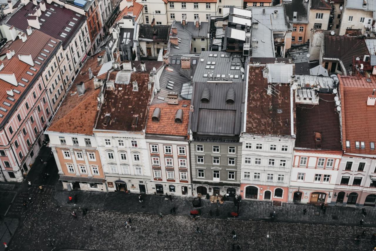 Peaceful studio on Rynok Square Liov Exterior foto