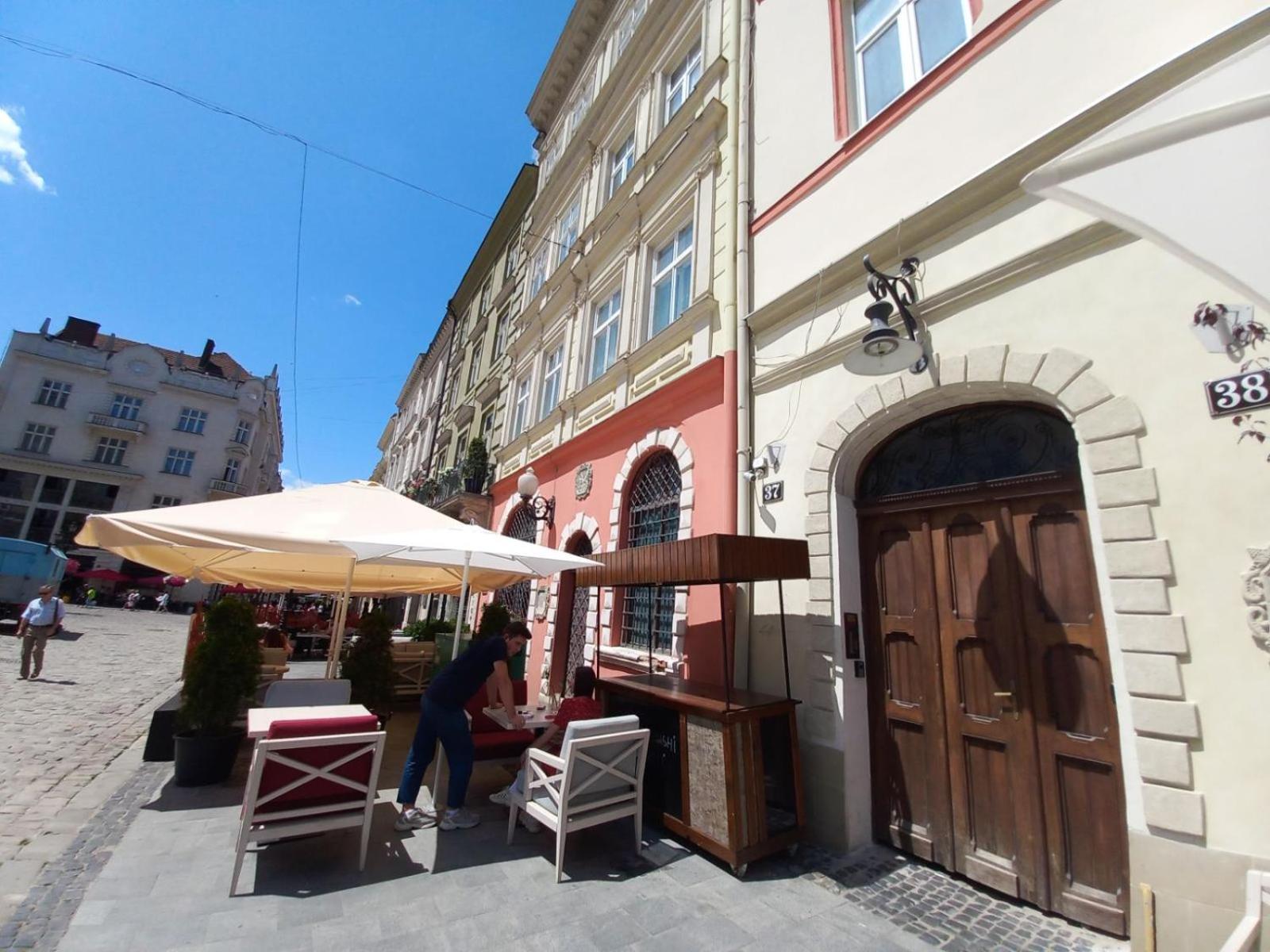 Peaceful studio on Rynok Square Liov Exterior foto